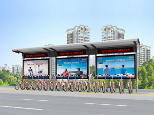 鋁型材電動(dòng)車車棚