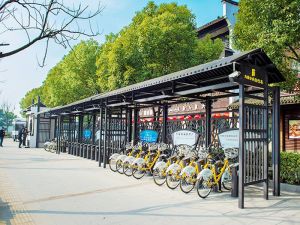 仿古電動(dòng)車車棚