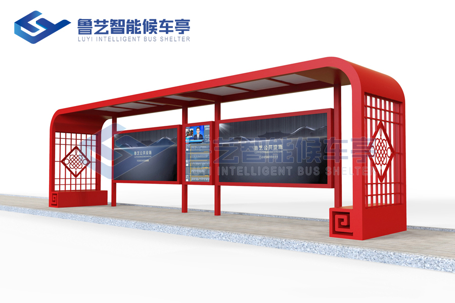 城市發(fā)展讓仿古候車亭越來越受各大城市的喜愛