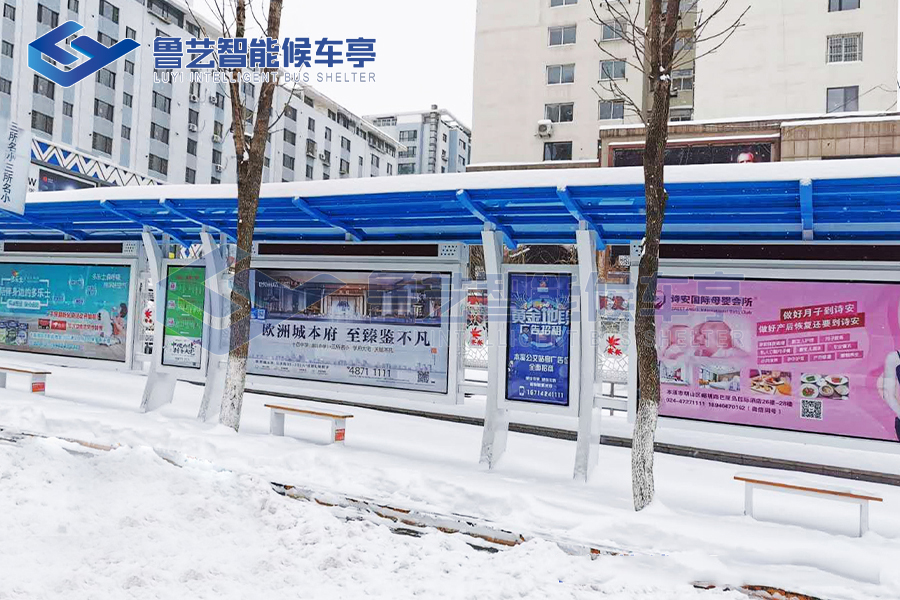 遼寧候車亭安裝部署到位