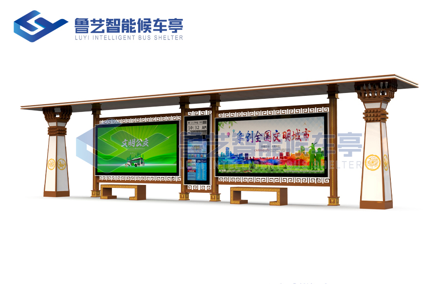 陜西仿古候車亭定制