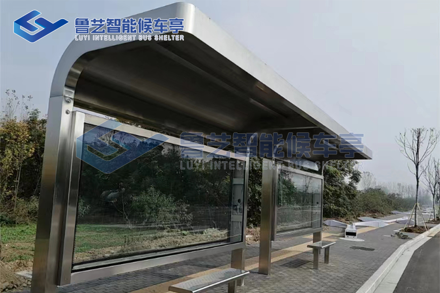 山西太原不銹鋼候車亭