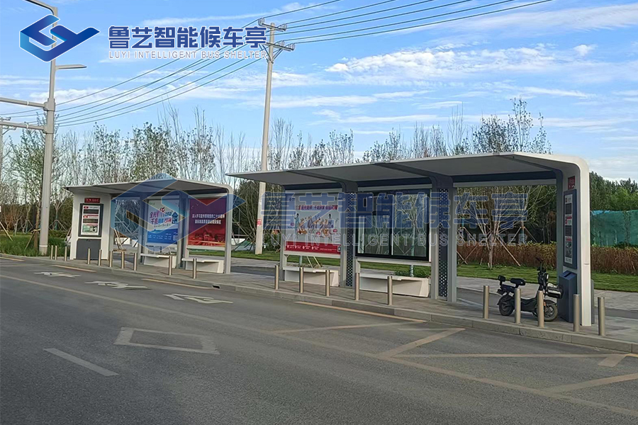 河北雄安公交候車亭