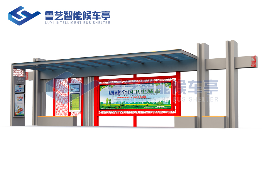 讓我瞬間沉迷，無(wú)法自拔的超級(jí)有特色的仿古候車(chē)亭