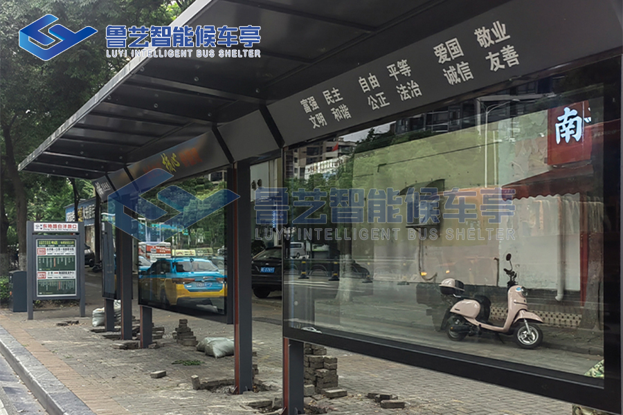 湖北公交車站臺項目落地，現代設計與優質服務樹立新標桿